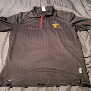 Mens Nike Dri-fit polo USC Trojans C8